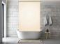 Preview: Extartiqe Duschrollo -Blume des Lebens beige